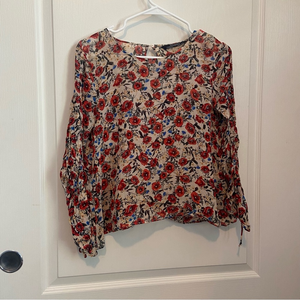 Zara Floral Blouse